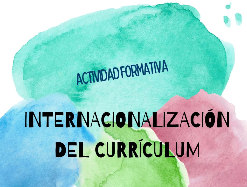 IMG Actividad formativa: INTERNACIONALIZACIÓN DEL CURRICULUM