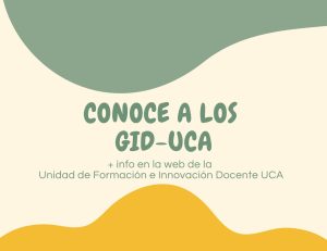 Conoce los GID de la UCA