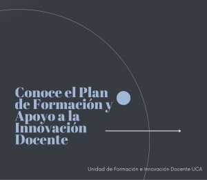 Conoce el Plan de Formación y Apoyo a la Innovación Docente